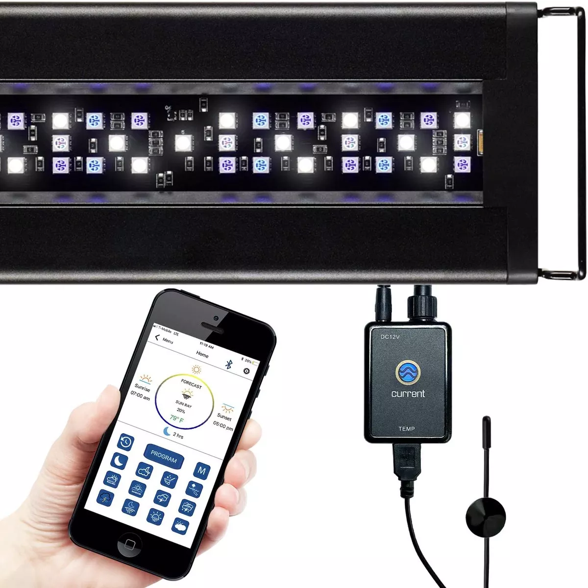 36-48-orbit-marine-led-light-w-mini-bluetooth-loop-app-control-4202-current-usa (36″-48″) Orbit Marine LED Light w/Mini Bluetooth LOOP App Control (4202) – Current USA