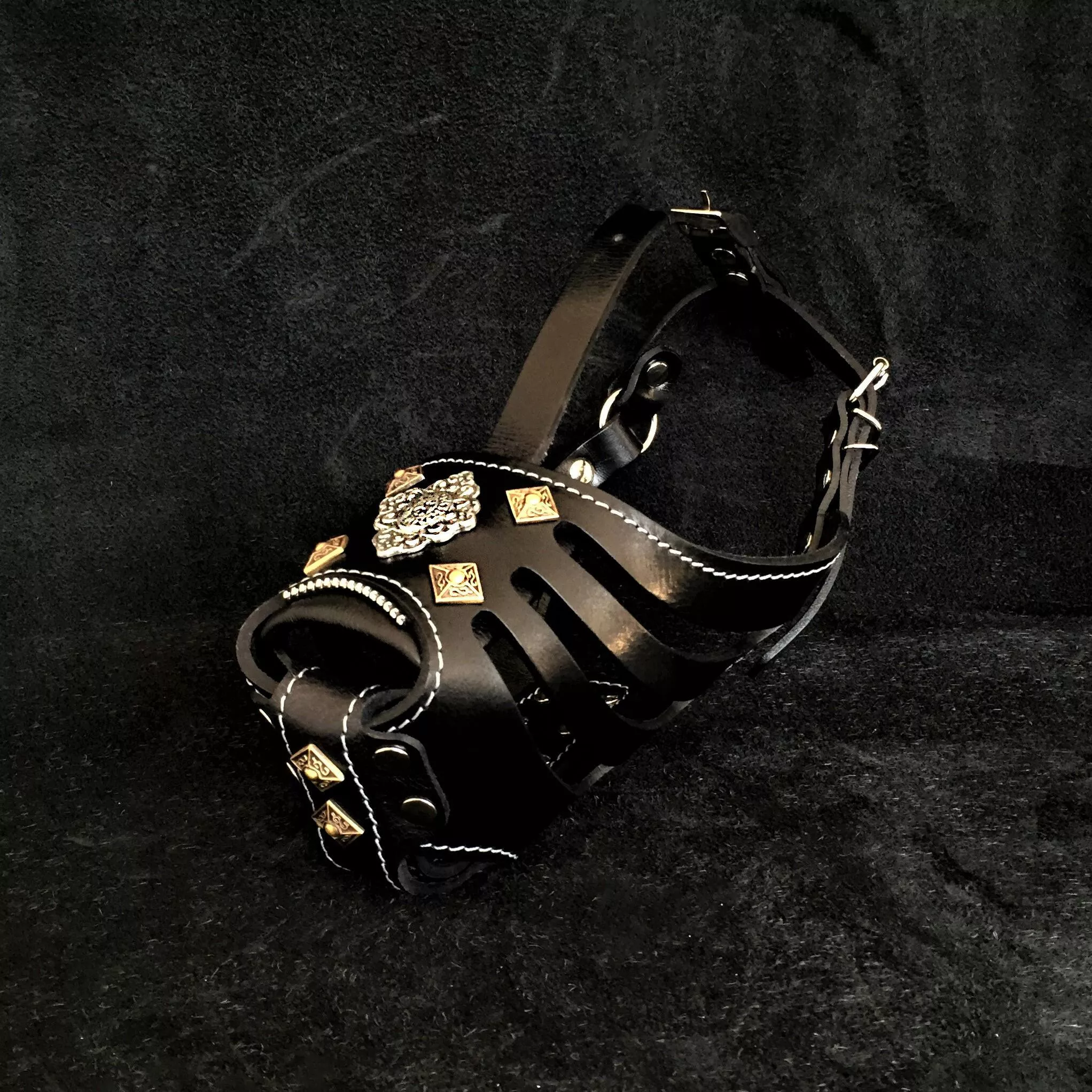 Aztec Basket Muzzle Black