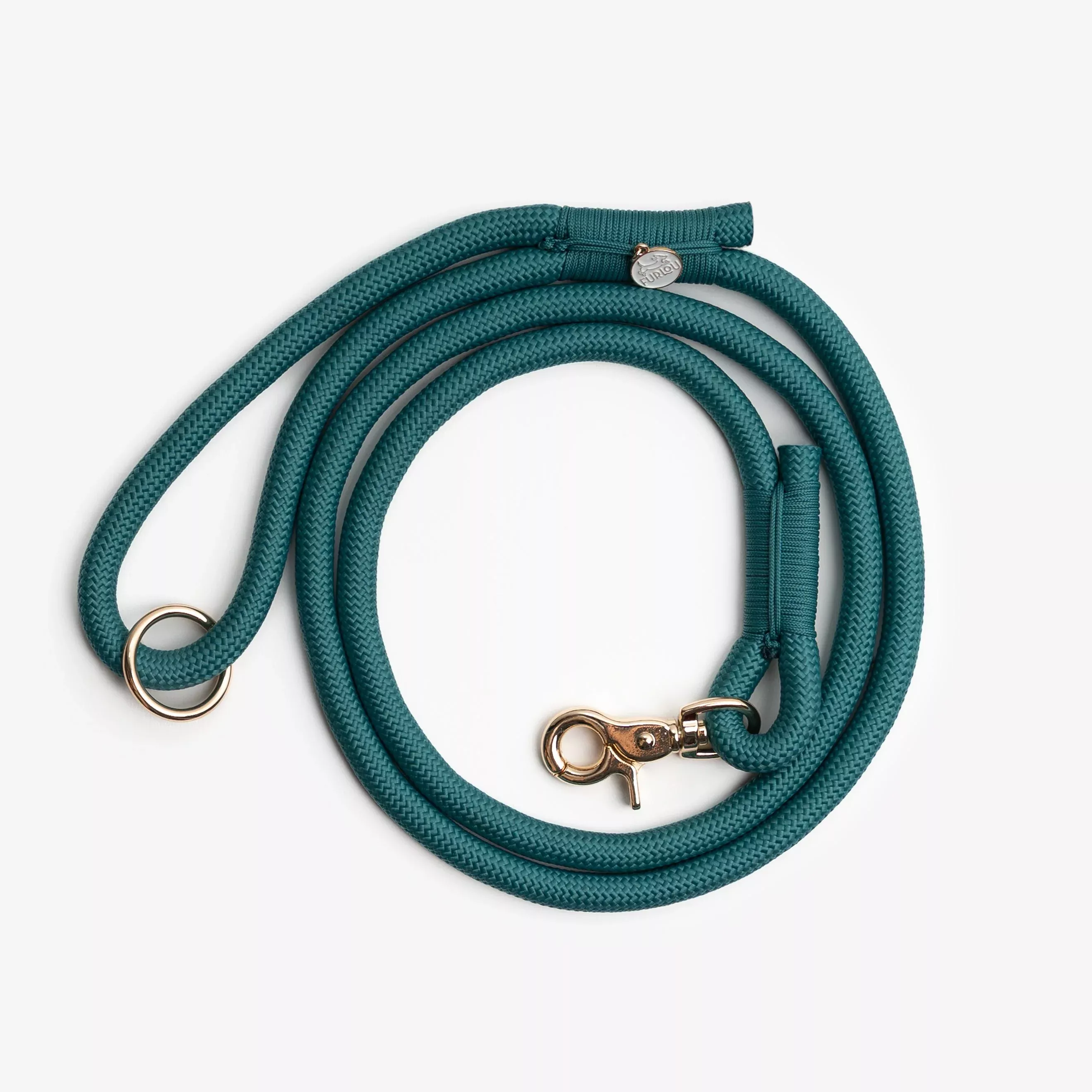 blue-braided-rope-leash 'Blue' - Braided Rope Leash