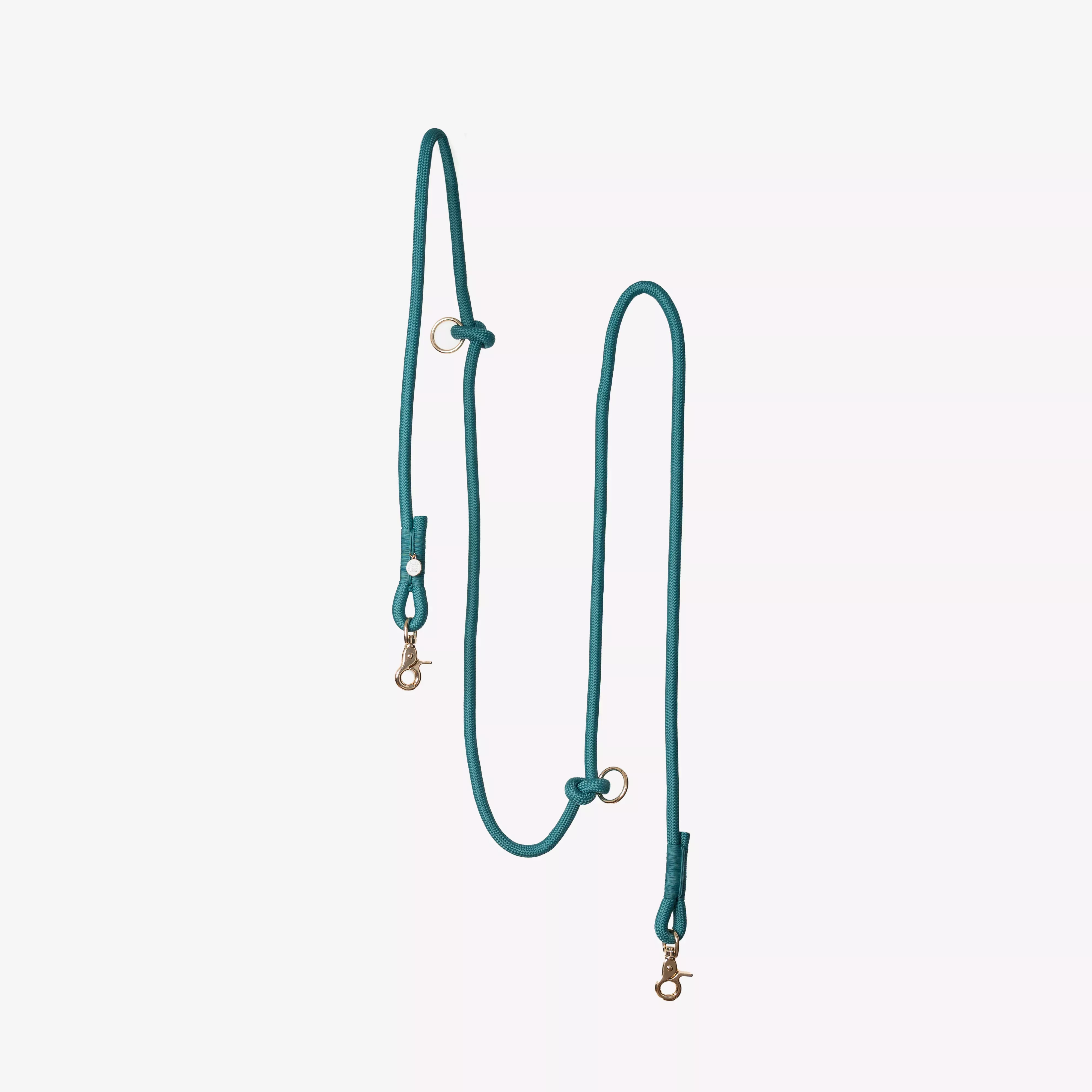 blue-hands-free-braided-leash 'Blue' - Hands Free Braided Leash