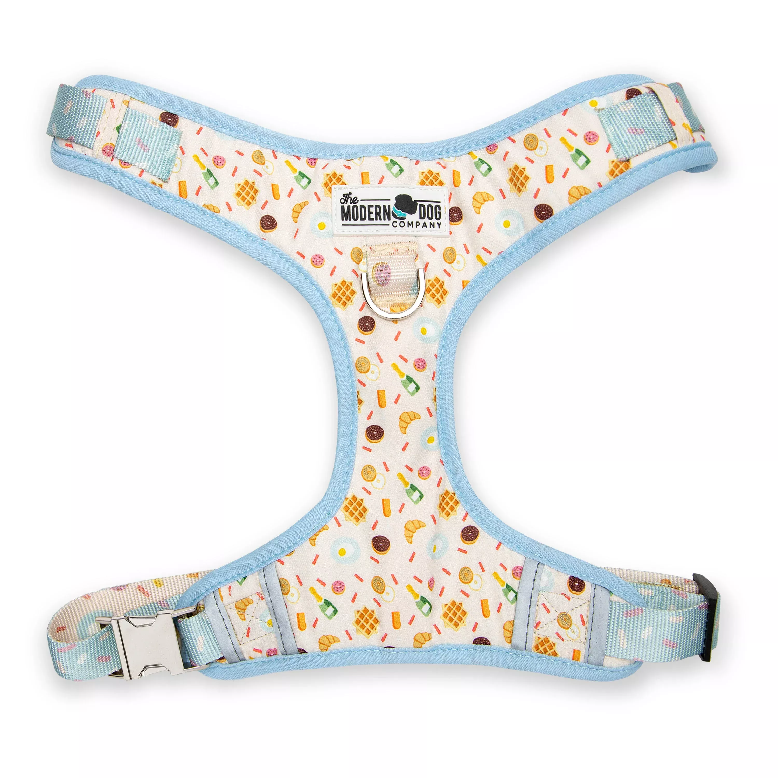 bottomless-brunch-adjustable-dog-harness-with-double-d-ring Bottomless Brunch Adjustable Dog Harness with Double D-Ring