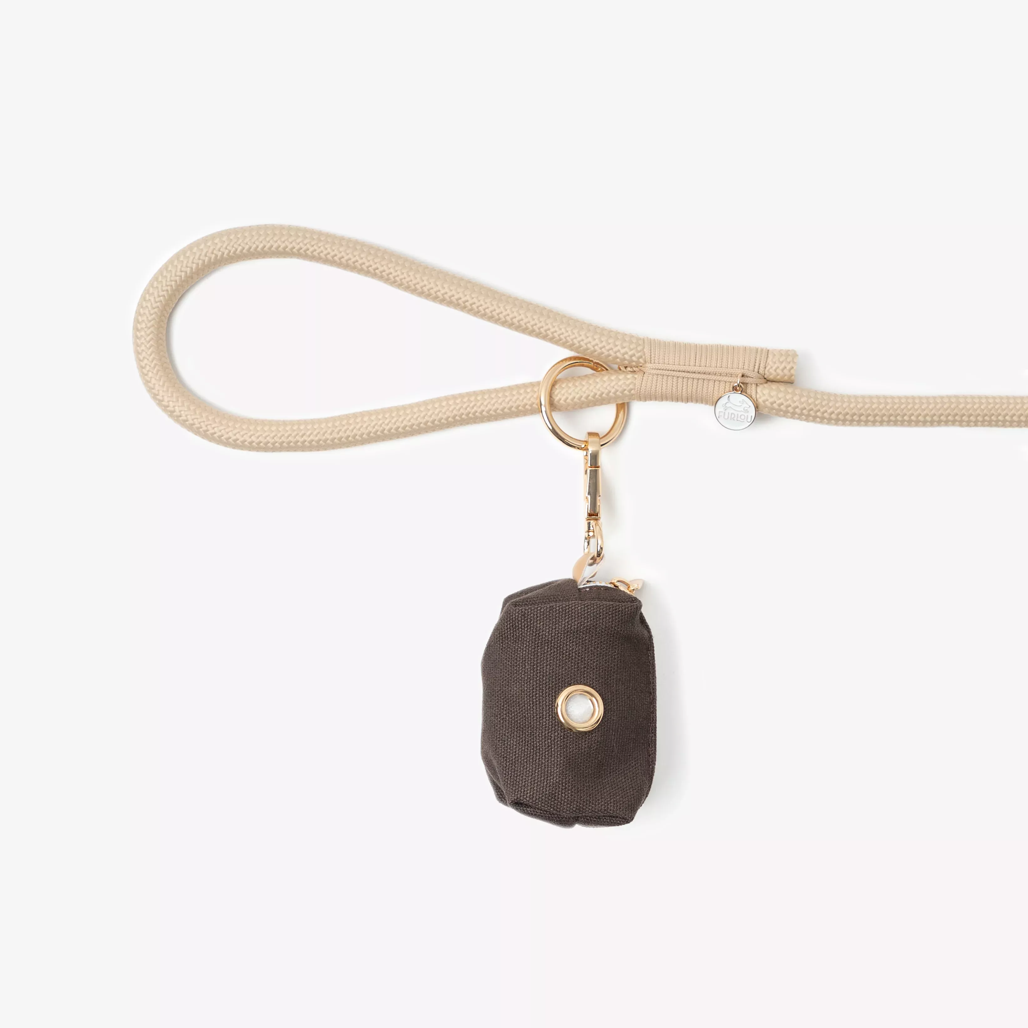 brown-poop-bag-holder 'Brown' - Poop Bag Holder