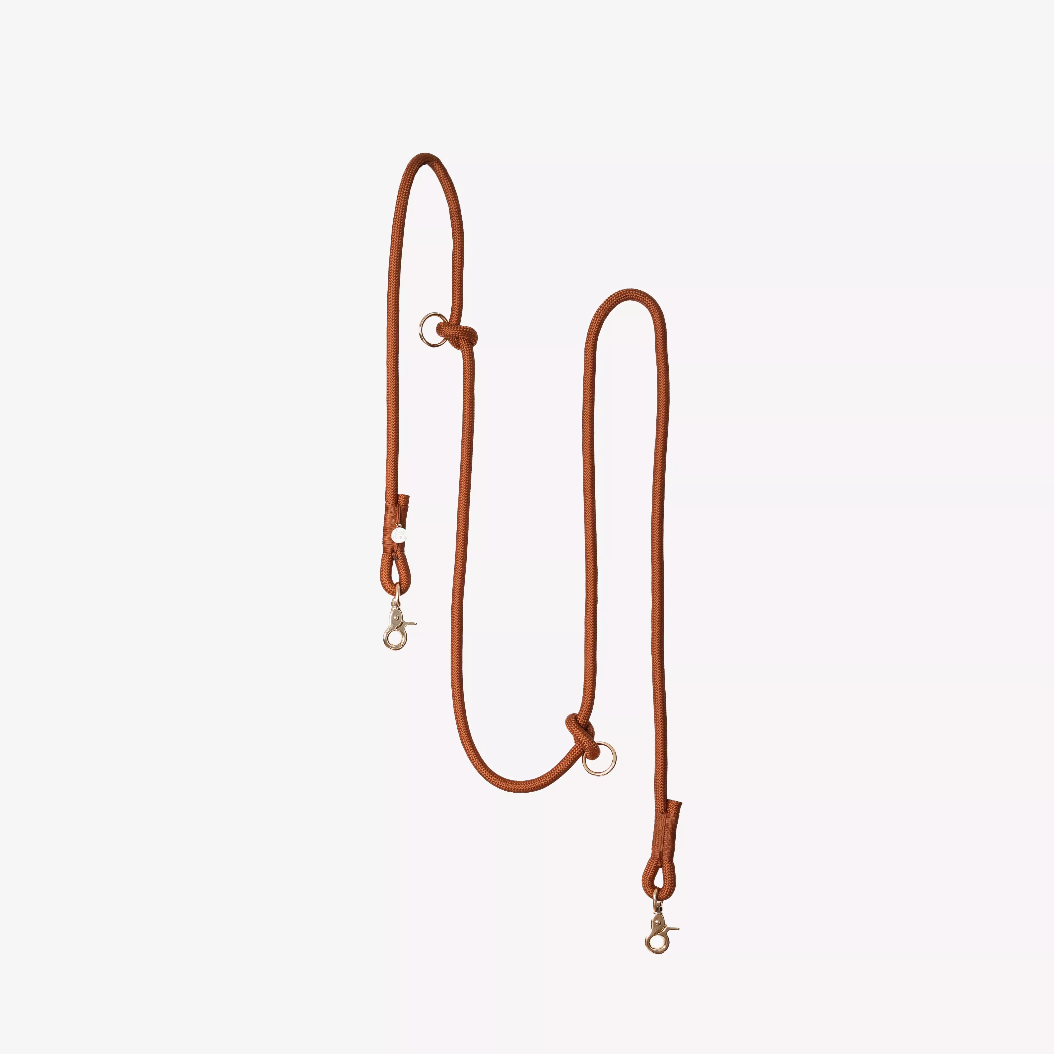 clay-hands-free-braided-leash 'Clay' - Hands Free Braided Leash