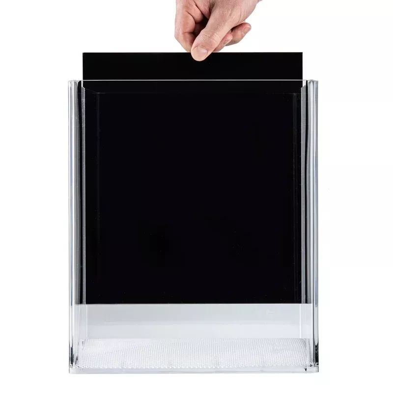 dazzle-wall-black-background-2-5-gallon-self-cleaning-aquarium “Dazzle Wall” | Black Background for 2.5 Gallon Self-Cleaning Aquarium