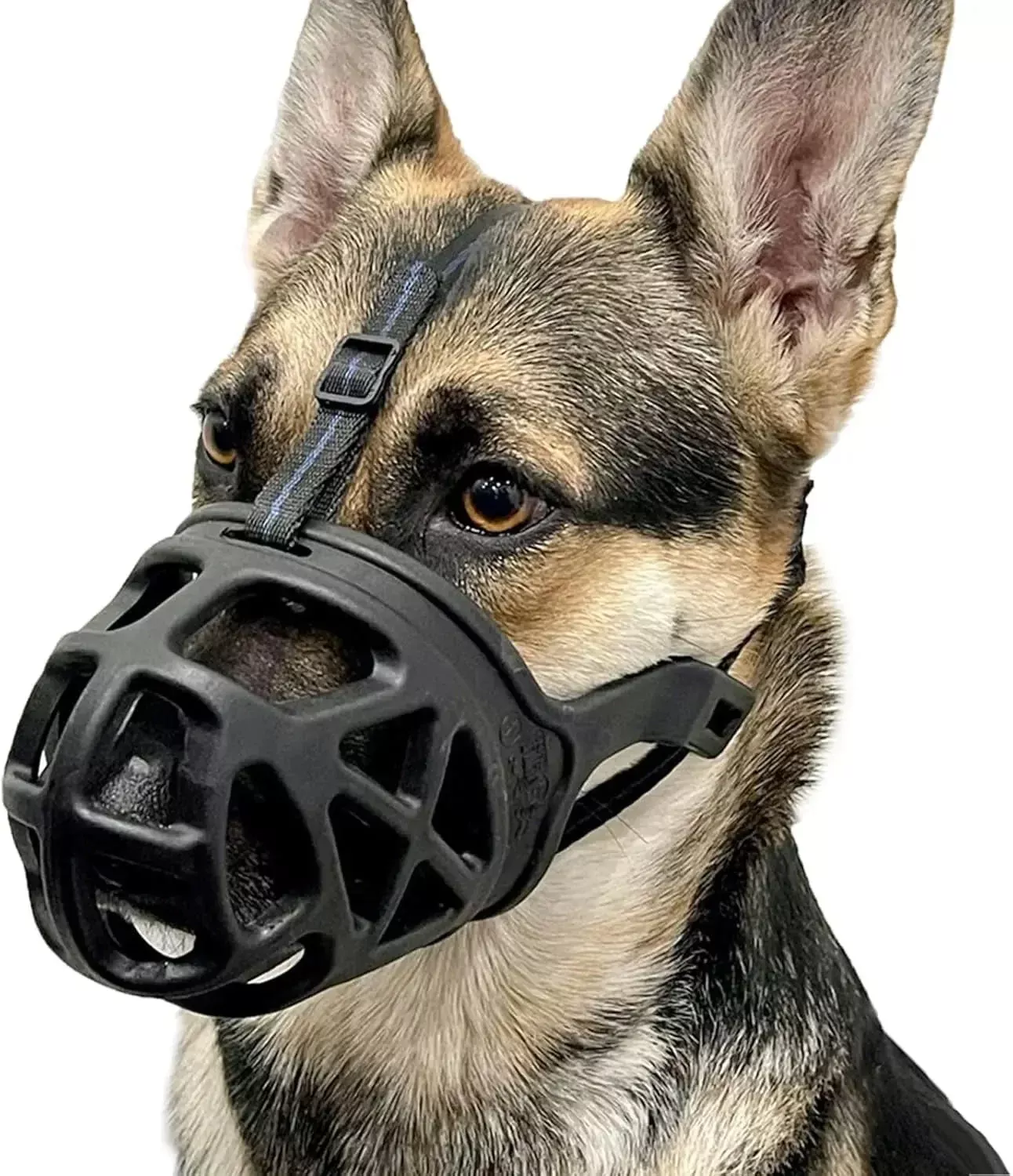 dog-basket-muzzle-adjustable-humane-anti-bite-training-muzzle-dogs Dog Basket Muzzle Adjustable Humane Anti-Bite Training Muzzle for Dogs