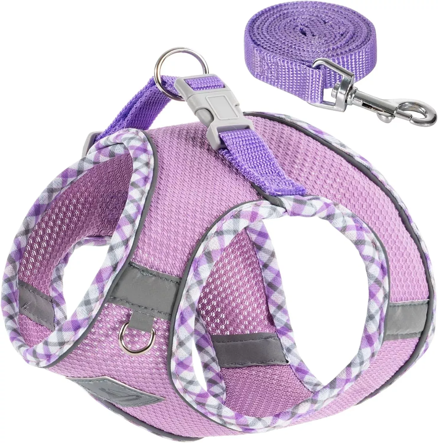 dog-harness-leash-set-no-pull-reflective-step-in-adjustable-small-dogs-cats Dog Harness and Leash Set No Pull Reflective Step In Adjustable Small Dogs Cats