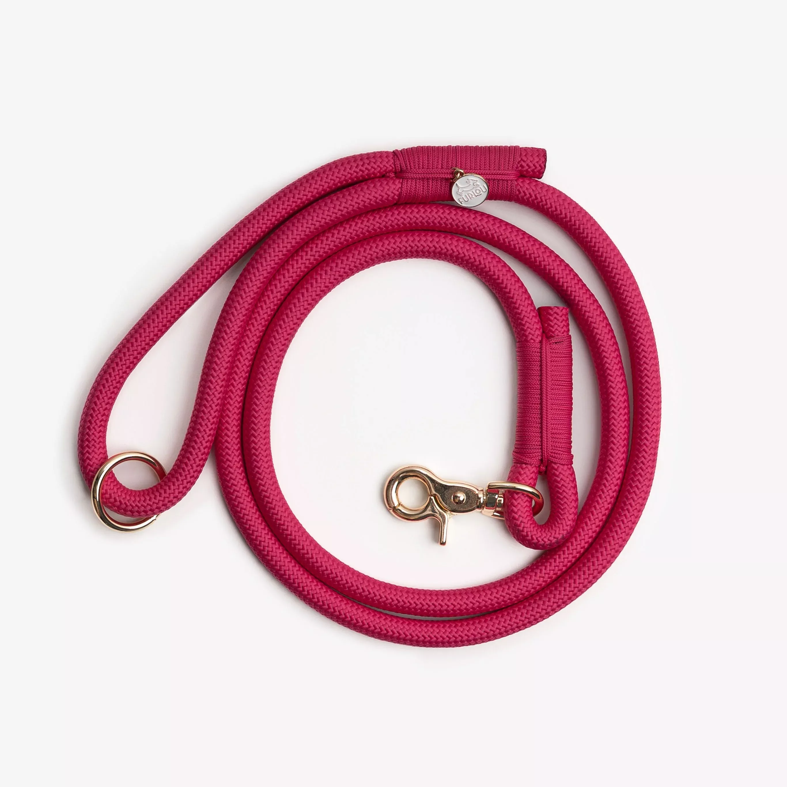 double-braided-nylon-dog-leash-with-o-ring-attachment Double-Braided Nylon Dog Leash with O-Ring Attachment
