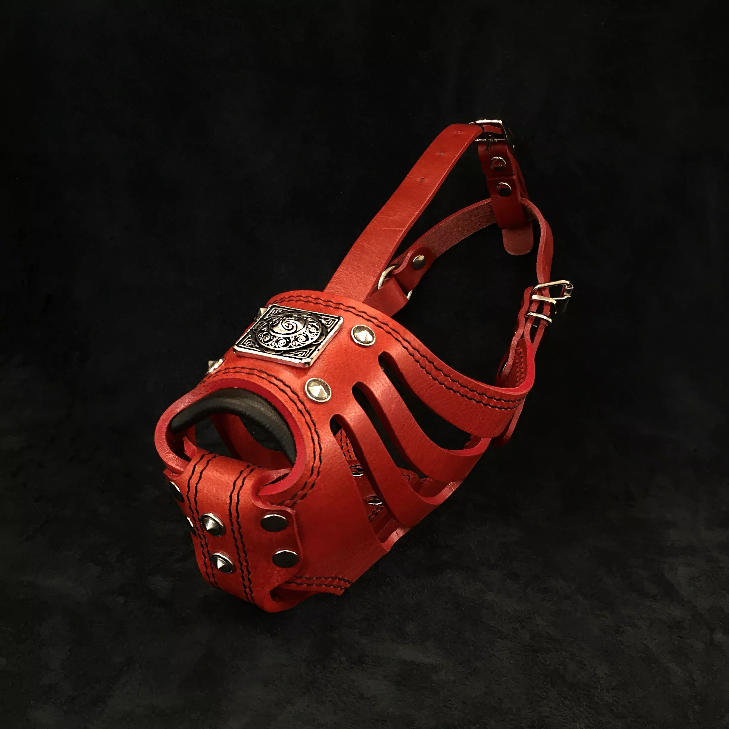eros-basket-muzzle-red ”Eros” Basket Muzzle RED