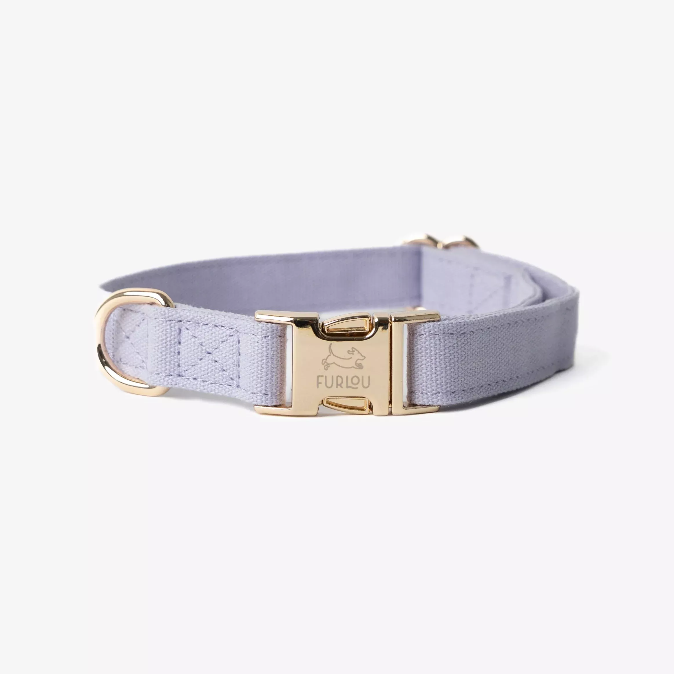 lavender-canvas-dog-collar 'Lavender' - Canvas Dog Collar