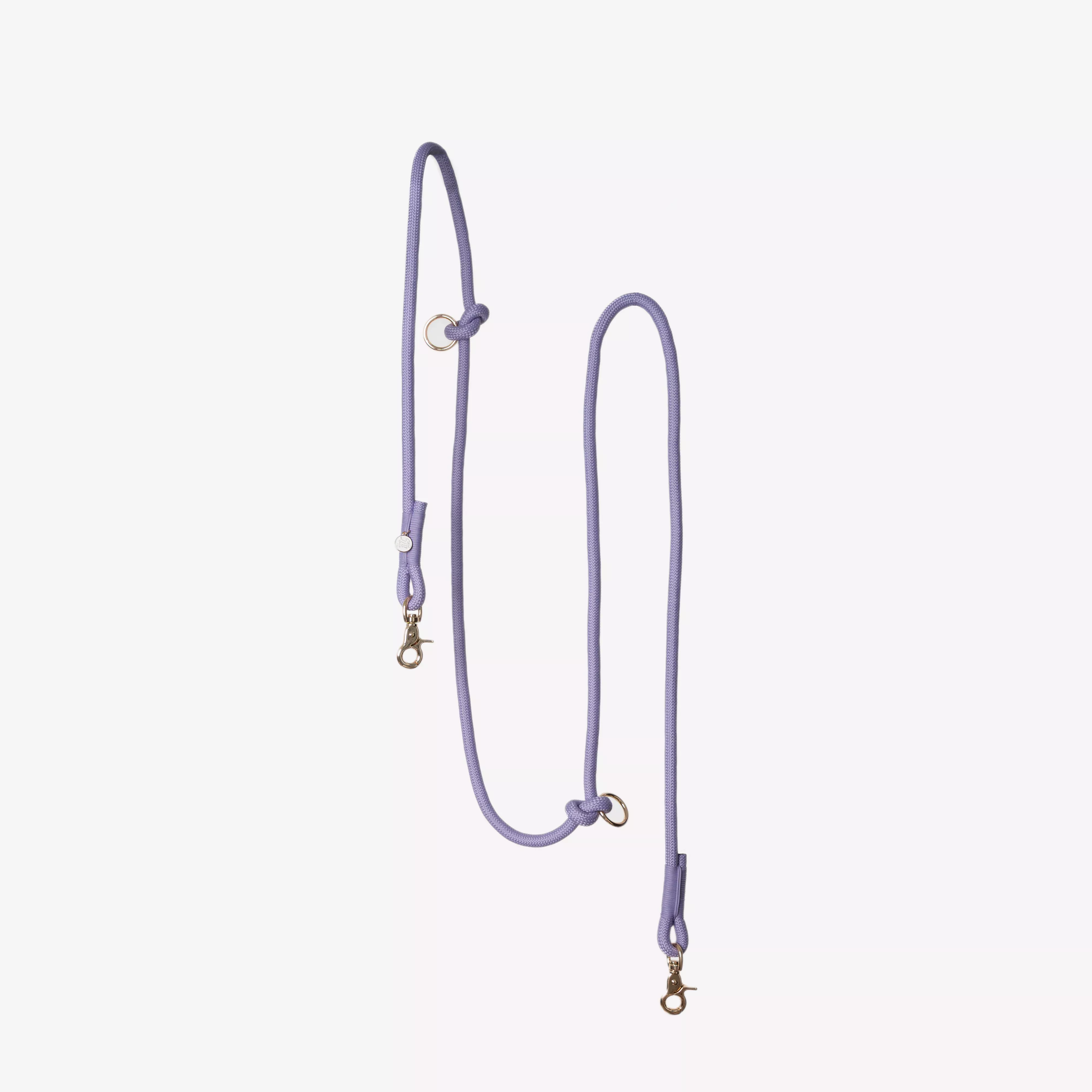 lavender-hands-free-braided-leash 'Lavender' - Hands Free Braided Leash