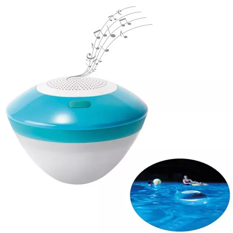 net-intex-28625-above-ground-pool-floating-pool-speaker-with-led-light (NET) INTEX 28625 Above Ground Pool Floating Pool Speaker With LED Light