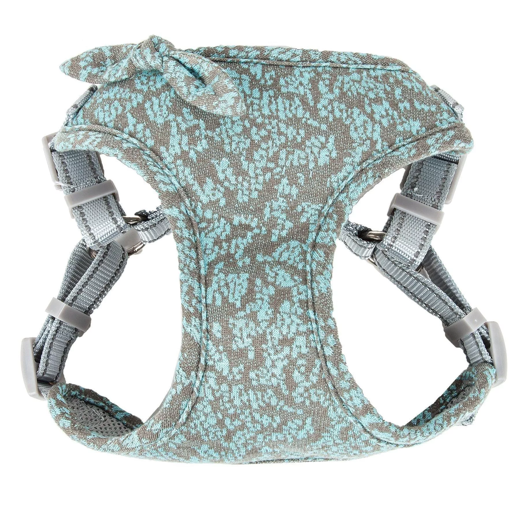 pet-life-fidomite-mesh-reversedand-adjustable-fashion-dog-harness-w-designer-bow Pet Life 'Fidomite' Mesh Reversedand Adjustable Fashion Dog Harness W/ Designer Bowtie