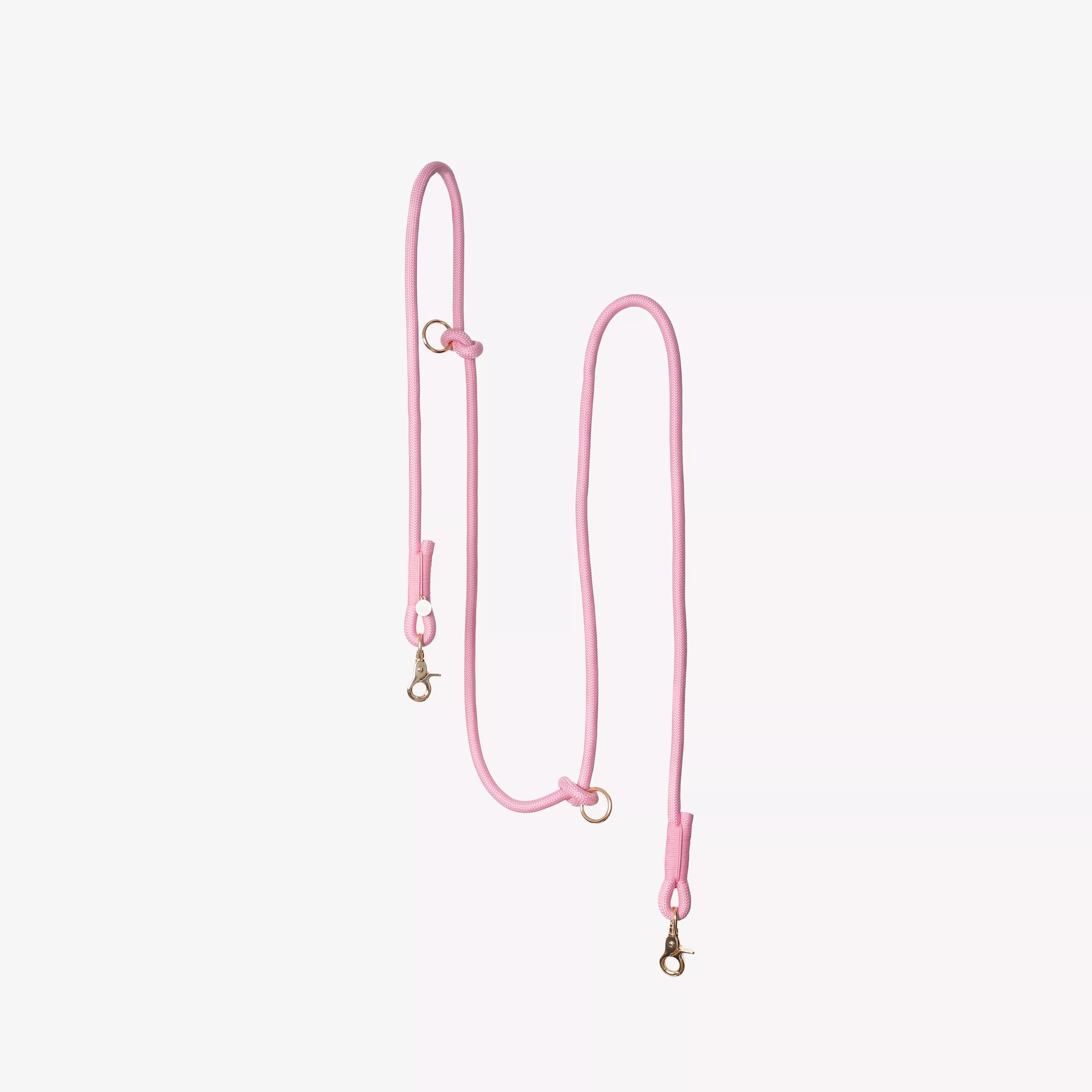 pink-hands-free-braided-leash ‘Pink’ – Hands Free Braided Leash