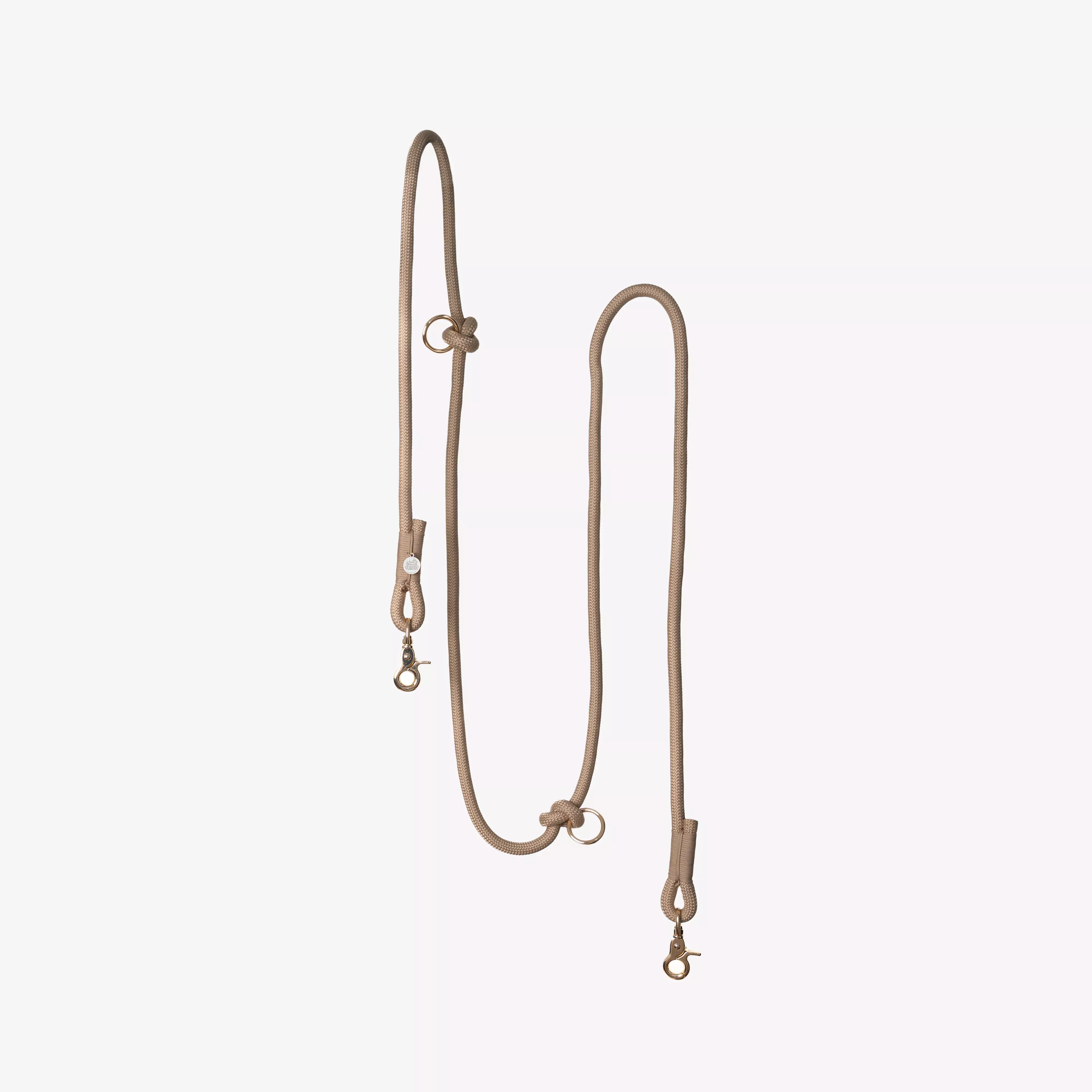 sand-hands-free-braided-leash 'Sand' - Hands Free Braided Leash