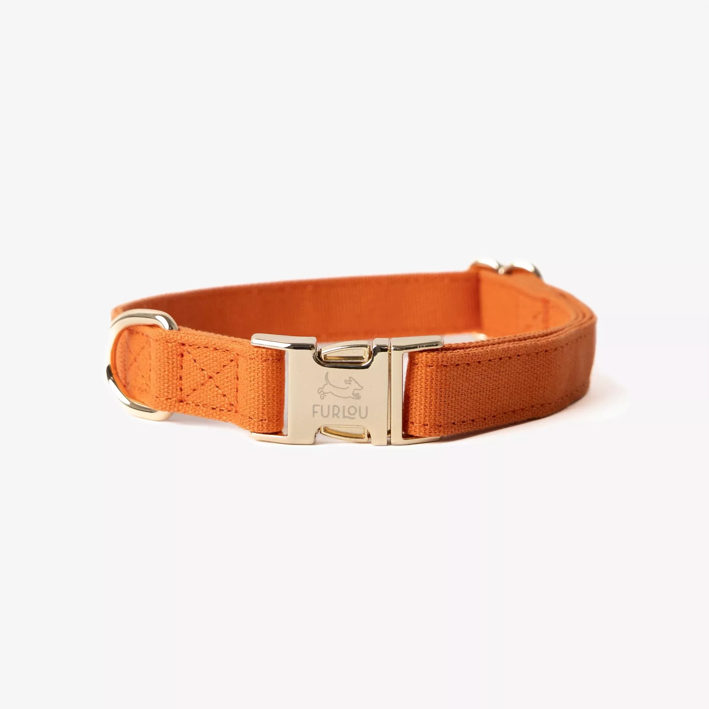 terracotta-canvas-dog-collar 'Terracotta' - Canvas Dog Collar