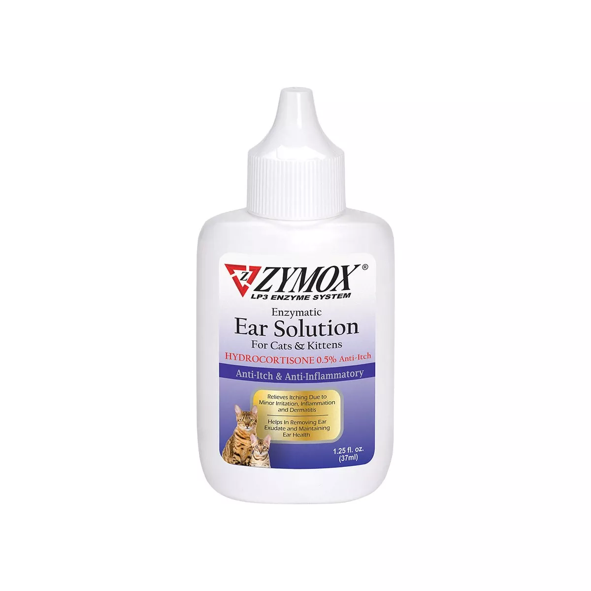 zymox-enzymatic-ear-solution-with-hydrocortisone-cats-kittens Zymox Enzymatic Ear Solution with Hydrocortisone for Cats & Kittens