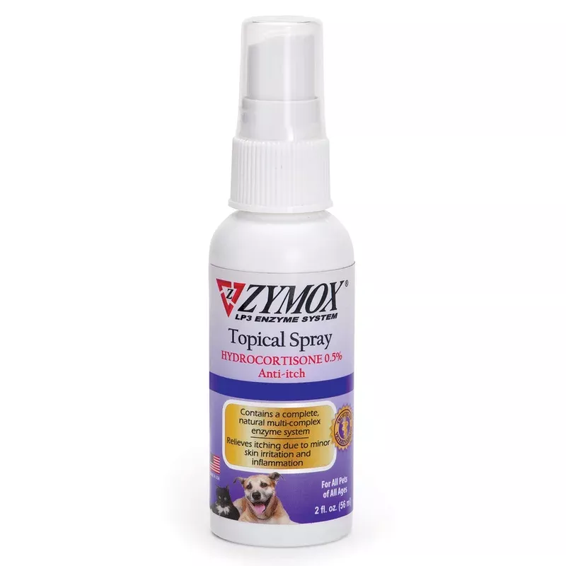 zymox-topical-spray-with-0-5-hydrocortisone-2-oz Zymox Topical Spray with 0.5% Hydrocortisone 2 oz